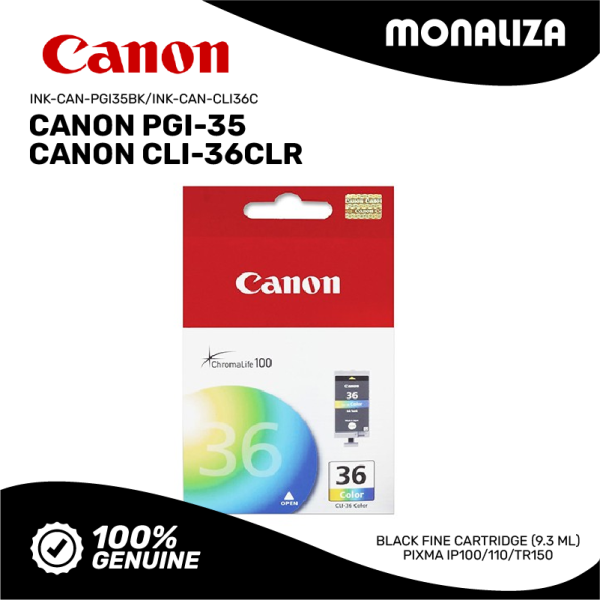 CANON CLI-36 COLOR / CANON PGI-35 BLACK