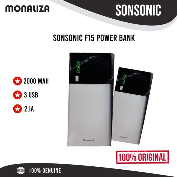 ORANGE XINZHEN SONSONIC F15 20,000mAh POWER BANK