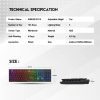 Fantech Shikari K515 RGB Membrane Gaming Keyboard With Advance Anti-Ghosting - Image 8