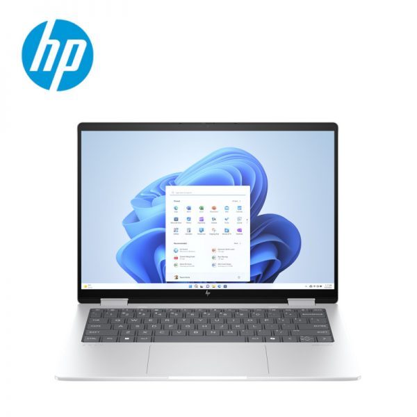 HP ENVY X360 14-FA0024AU Meteor Silver / FA0025AU Glacier Silver Touch 2-In-1 Laptop ( Ryzen 5 8640HS, 16GB, 512GB SSD, W11, HS ) - Image 8