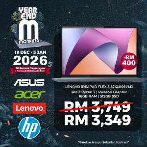 Lenovo IdeaPad Flex 5 Laptop (14ABR8-82XX009VMJ/82XX009WMJ) AMD Ryzen 7 7730U | AMD Radeon Graphics