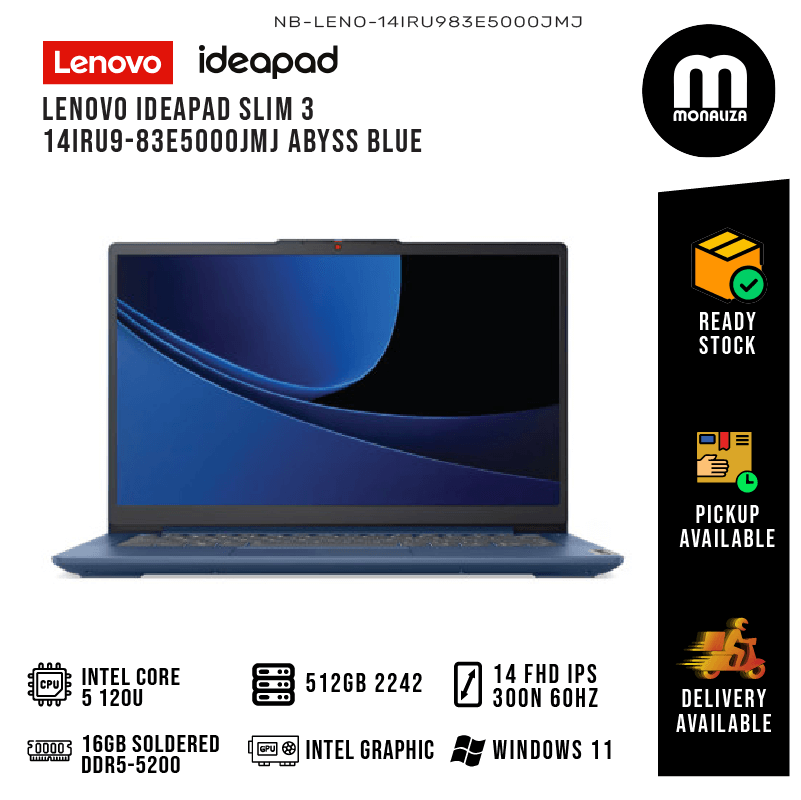 Lenovo IdeaPad Slim 3 14IRU9-83E5000JMJ / 14IRU9-83E5000KMJ 14