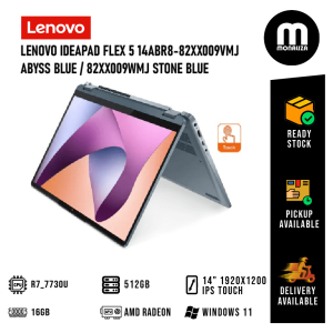 Lenovo IdeaPad Flex 5 Laptop (14ABR8-82XX009VMJ/82XX009WMJ) AMD Ryzen 7 7730U | AMD Radeon Graphics
