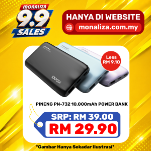 Pineng PN-732 LI-ION Polymer 10,000mAh Power Bank