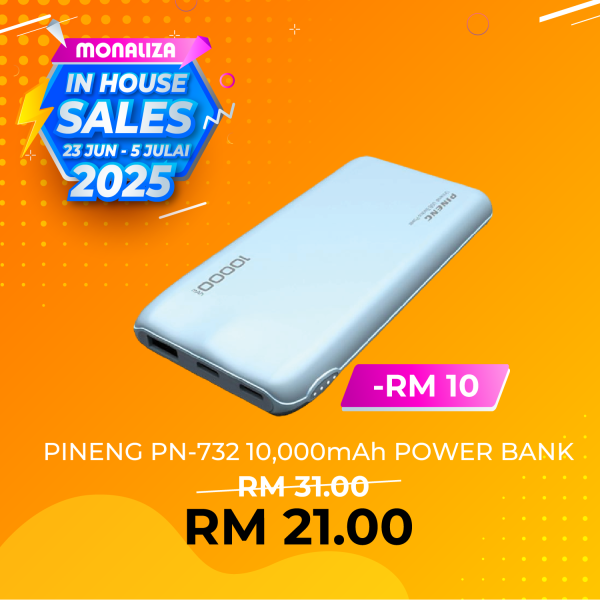 Pineng PN-732 LI-ION Polymer 10,000mAh Power Bank