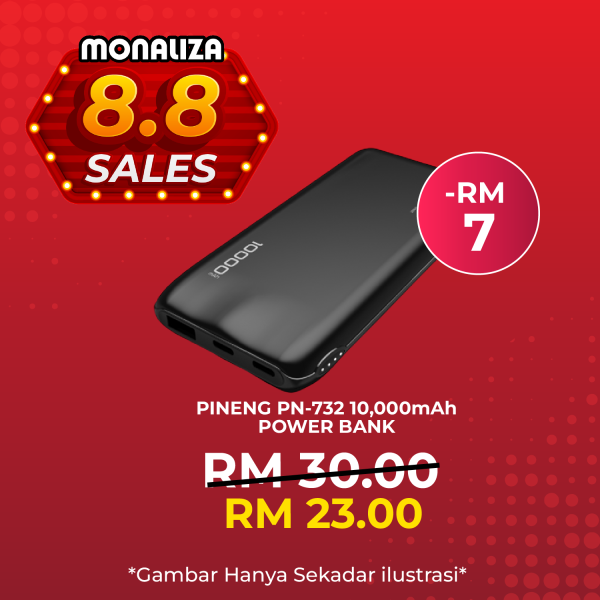 Pineng PN-732 LI-ION Polymer 10,000mAh Power Bank