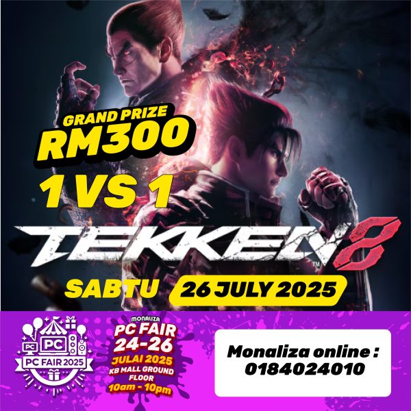 Pendaftaran Pertandingan Tekken 8 PC Fair