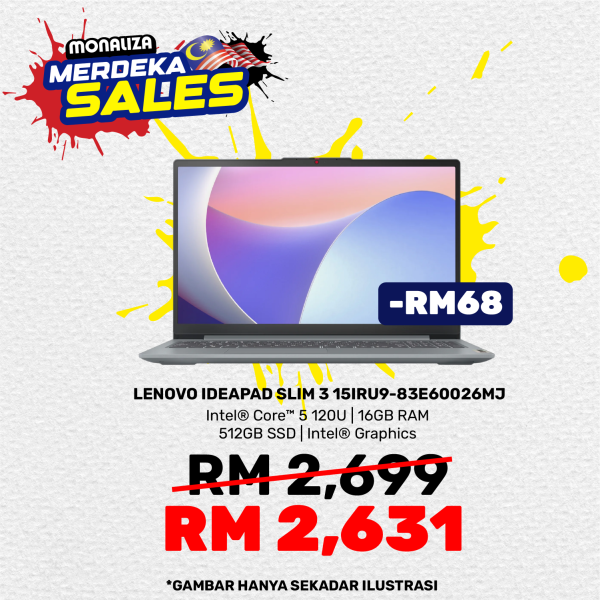 Lenovo IdeaPad Slim 3 15IRU9-83E60026MJ Abyss Blue / 83E60027MJ Arctic Grey
