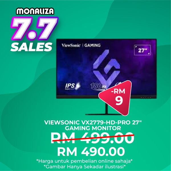 ViewSonic VX2779-HD-PRO 27" Gaming Monitor