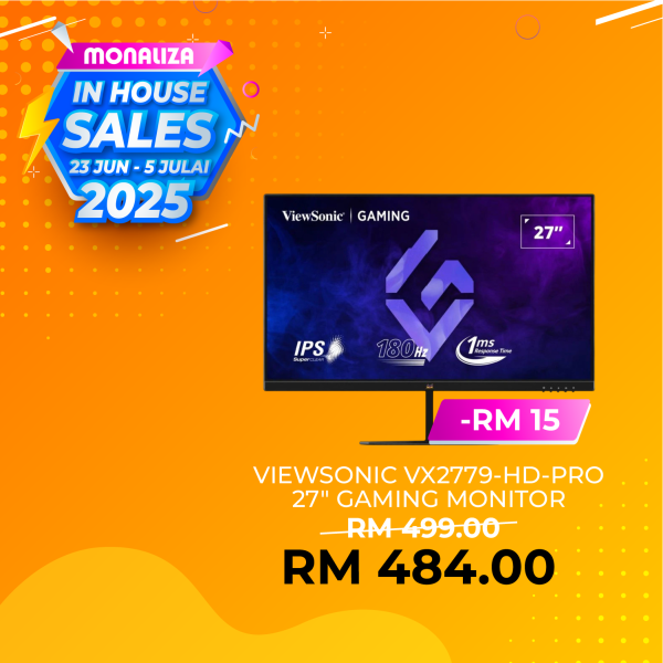 ViewSonic VX2779-HD-PRO 27" Gaming Monitor