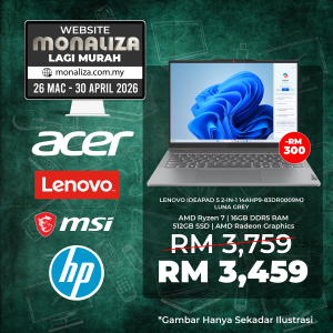 Lenovo IdeaPad 5 2-IN-1 Laptop (14AHP9-83DR0009MJ) AMD Ryzen 7 8845HS | AMD Radeon 780M