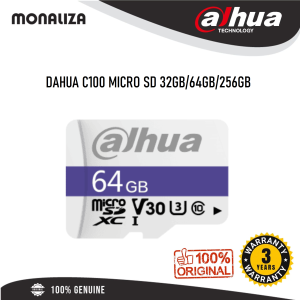 Dahua C100 MicroSD - 32GB / 64GB / 256GB