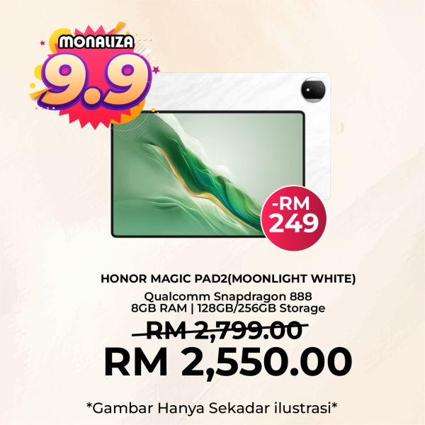 Honor MagicPad 2 Moonlight White