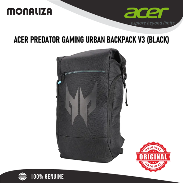 buy acer laptop backpack Original 15.6'' Black Bag JOYONE access pockets keep your gear organized Predator Laptop Backpack Acer Predator