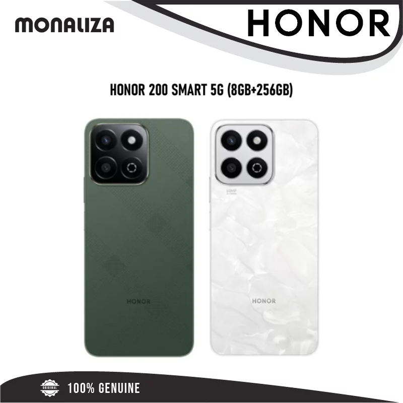 Honor 200 Smart 5G(8GB+256GB) Forest Green Moonlight White O