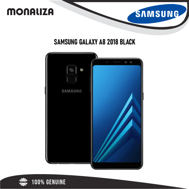 Samsung Galaxy A8 2018 Black – Monaliza
