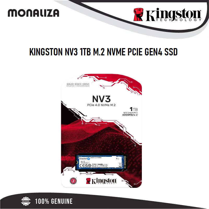 内蔵型SSD Kingston NV3 SSD 6000MB/s & XS1000 1TB Kingston NV3 SSD 6000MB/s & XS1000 1TB