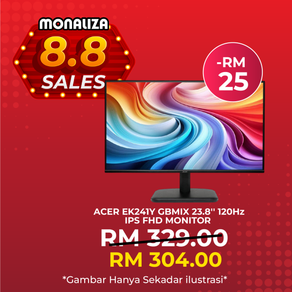 Acer EK241Y GBMIX 23.8'' 120HZ IPS FHD