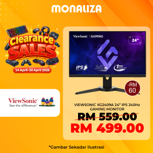 Viewsonic Gaming Monitor XG2409A 24” IPS 240Hz
