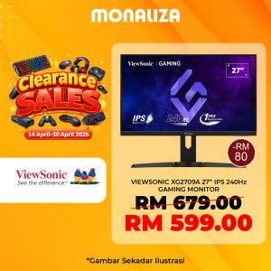 Viewsonic Gaming Monitor XG2709A 27” IPS 240Hz