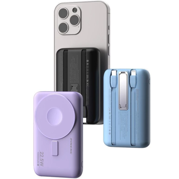 Pineng Wireless Powerbank PN-701PD - 10,000mAh - Image 3