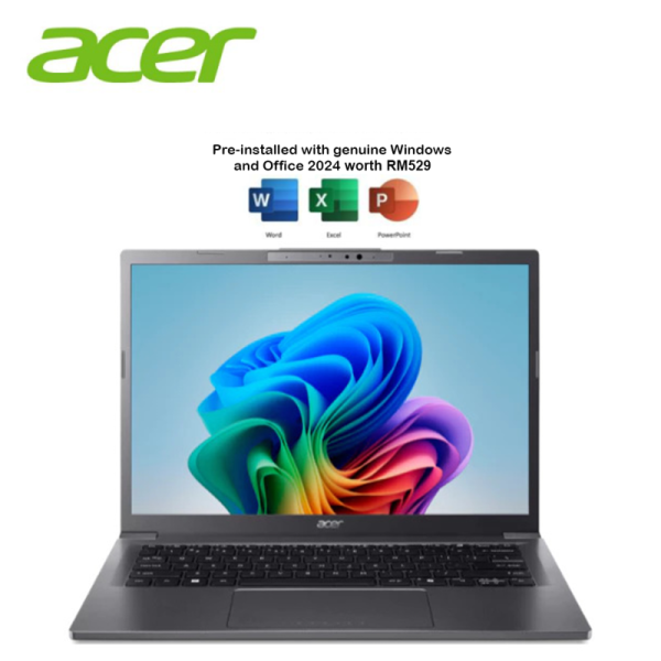 ACER AS 14 AI A14-52M-51NE STEEL GREY