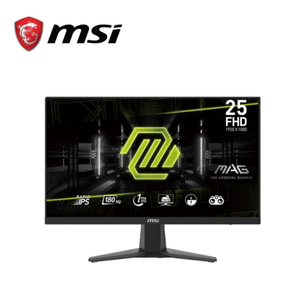 MSI MAG Gaming Monitor 256F 24.5" FHD 180Hz Flat