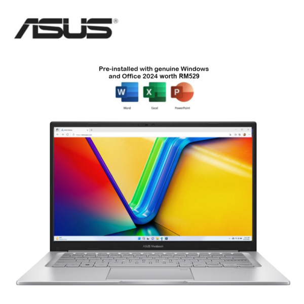 ASUS VIVOBOOK 14 A1405Z-ALY236WMS TRANSPARENT SILVER