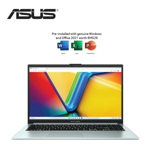 ASUS VIVOBOOK GO 15 E1504F-ABQ470WMS GREEN GREY