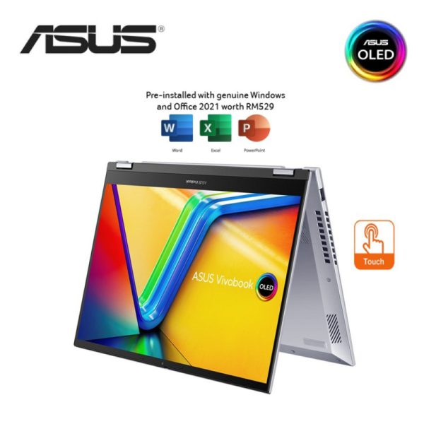 ASUS VIVOBOOK S 14 FLIP TN3402Y-ALZ309WSM COOL SILVER