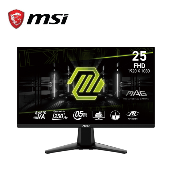 MSI MAG Gaming Monitor 255XFV 24.5" FHD 250Hz Flat