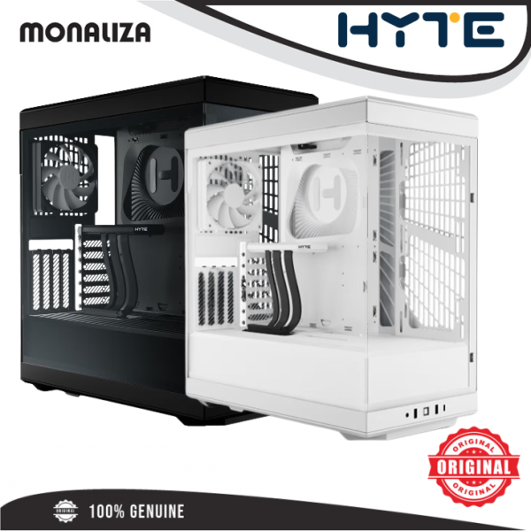 HYTE Y40 ATX Case - Black/Snow White