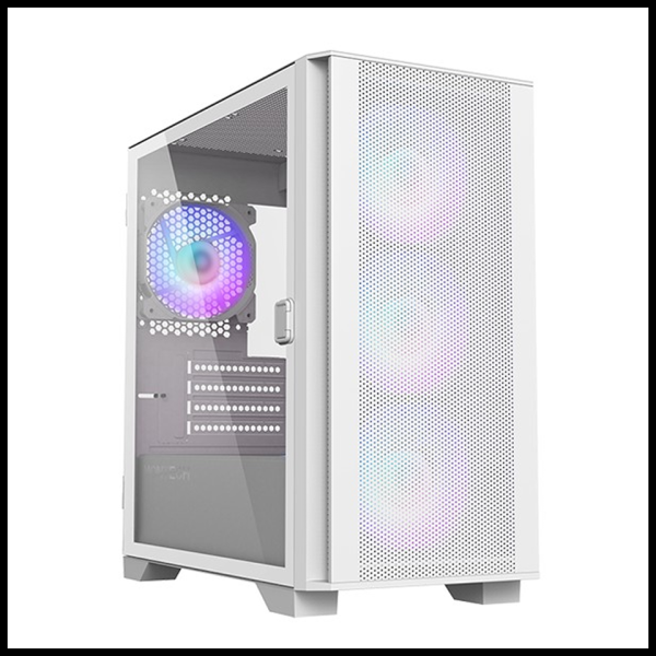 Montech Air 100 ARGB MATX Case - White