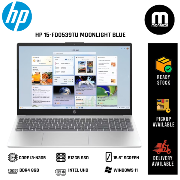 HP Laptop (15-FD0539TU) INTEL CORE I3 N305 INTEL UHD GRAPHICS