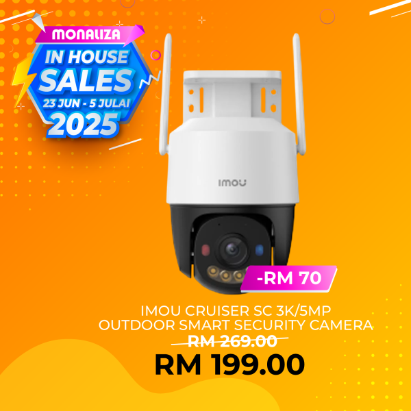 Imou Cruiser SC 3K/5MP Outdoor Smart Security Camera