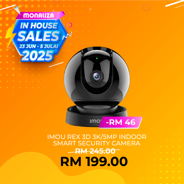 Imao REX 3D 3K/5MP Indoor Smart Security Camera