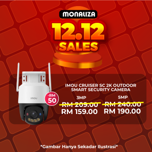 Imou Cruiser SC 3K/5MP Outdoor Smart Security Camera