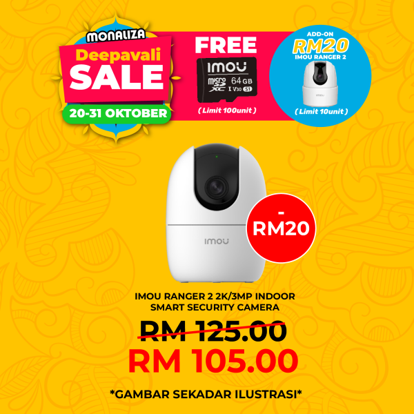 Imao Ranger 2 2K/3MP Indoor Smart Security Camera