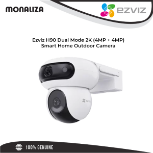 Ezviz H90 Dual Mode 2K (4MP + 4MP) Smart Home Outdoor Camera