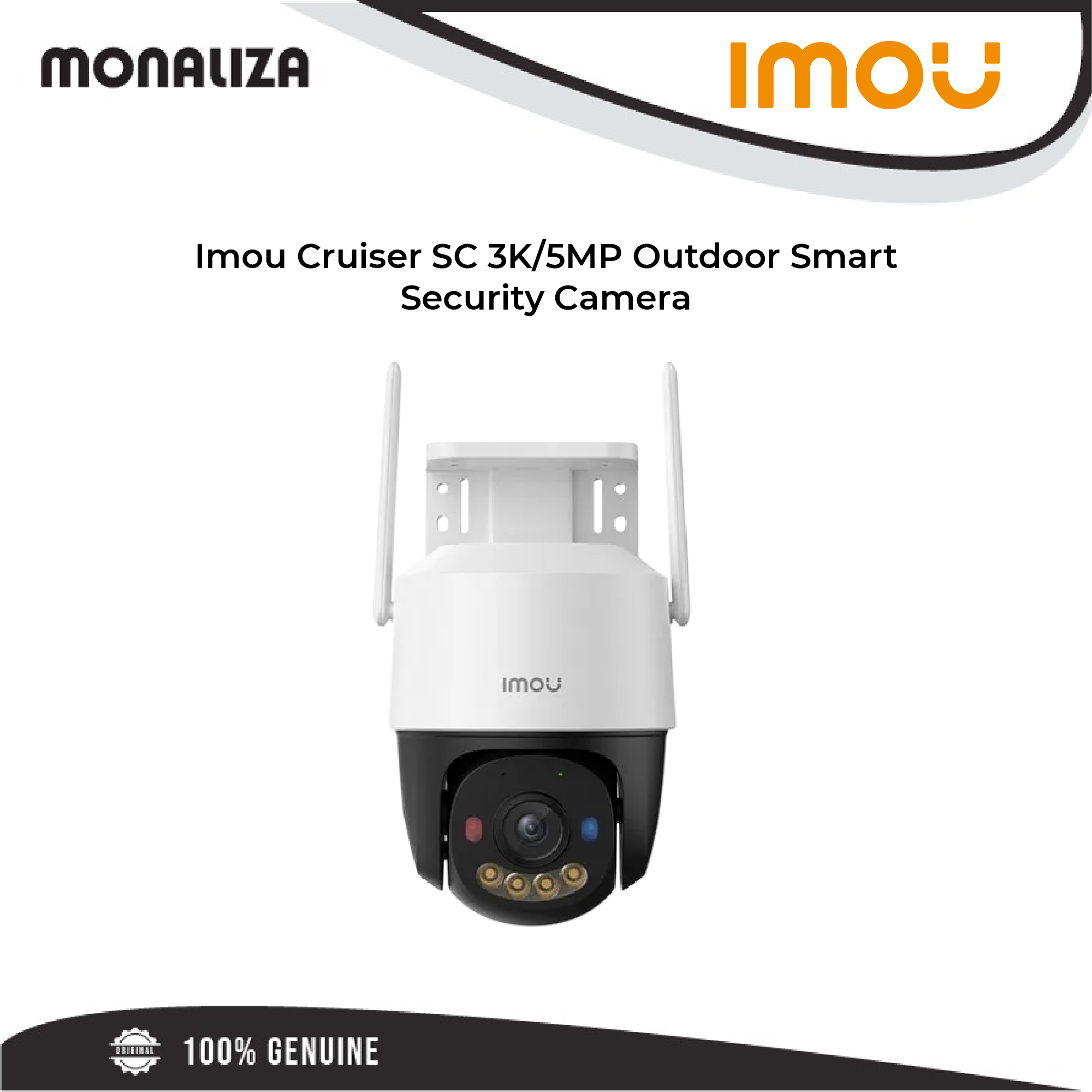 Imou Cruiser SC 3K/5MP Outdoor Smart Security Camera