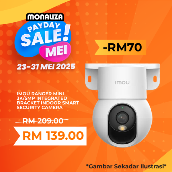 Imao Ranger Mini 3K/5MP Integrated Bracket Indoor Smart Security Camera