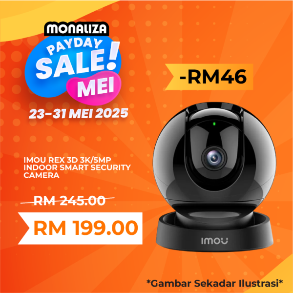 Imao REX 3D 3K/5MP Indoor Smart Security Camera