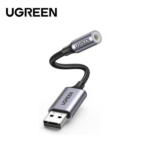 Ugreen USB-A 2.0 to 3.5MM External Stereo Sound