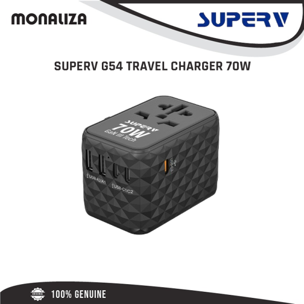 SuperV G54 Travel Charger 70W