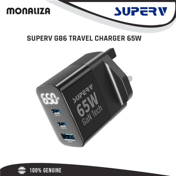 SuperV G86 Travel Charger 65W