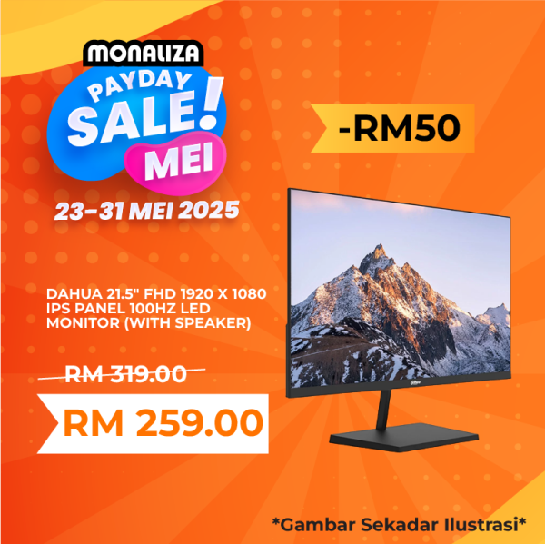 Dahua Monitor LM-22A201FS 21.5" Inch IPS LED 100HZ