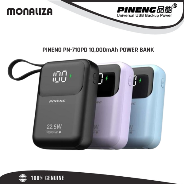 Pineng Powerbank PN-710PD - 10,000mAH