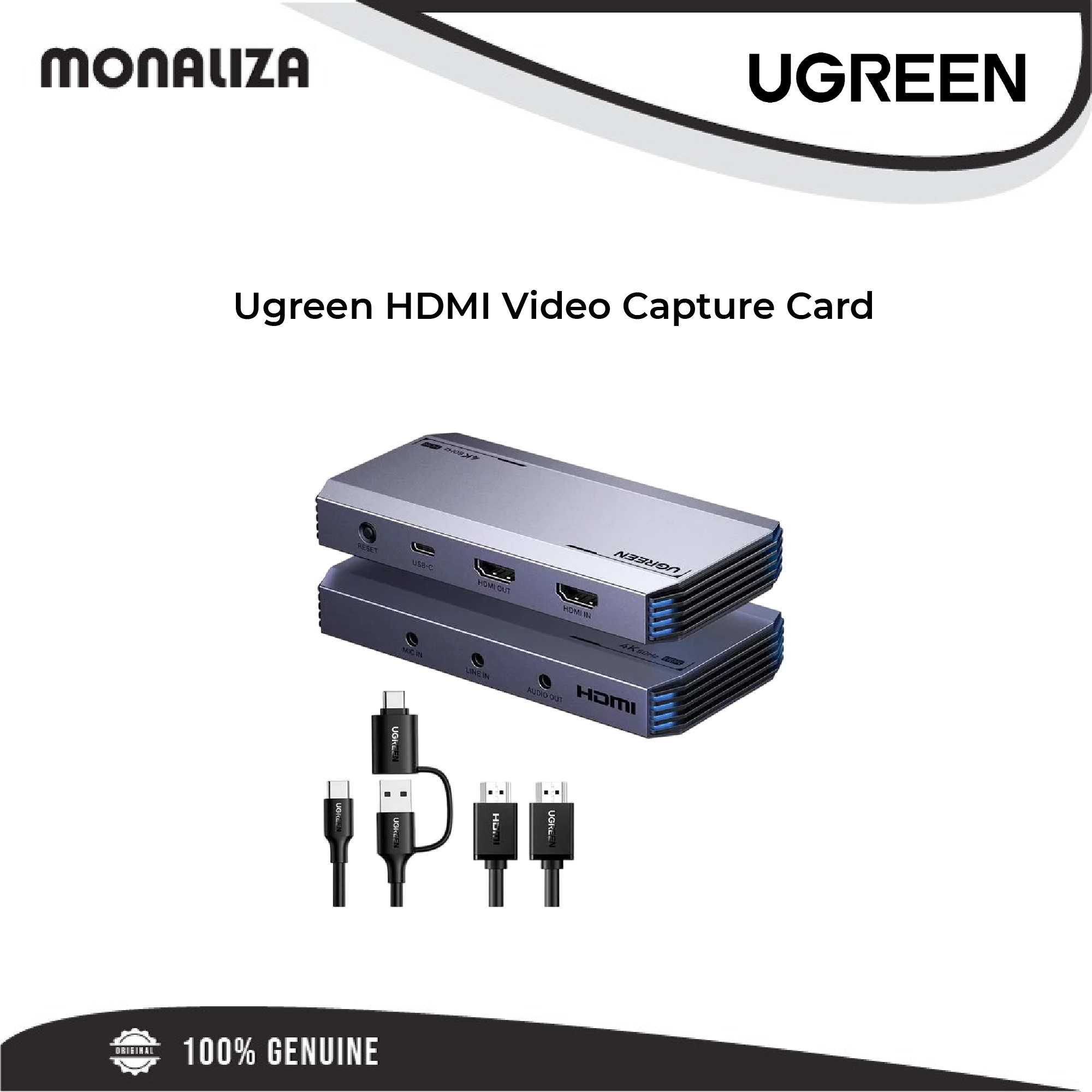Ugreen HDMI Video Capture Card -