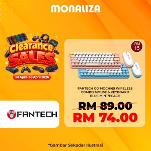 Fantech WK898 Go Mochi Multi-Device Wirelless Combo Pink , Purple , Blue , Yellow