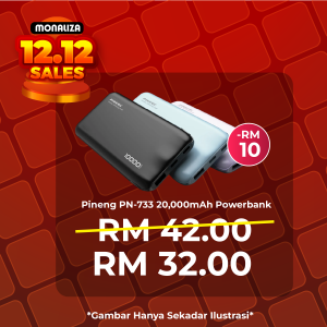 [ PROMOSI 12.12 ] Pineng Powerbank PN-733 - 20000mAh